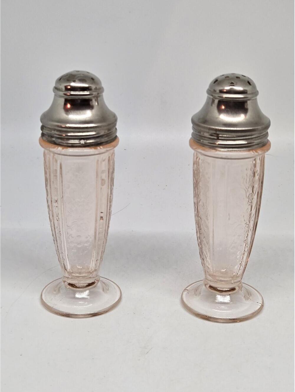 American Sweetheart Pink Depression Shakers Macbeth Evans